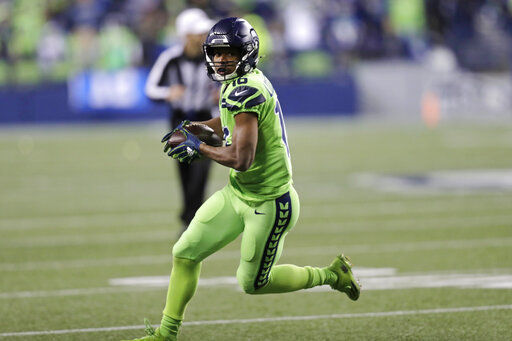 Seattle Seahawks wide receiver Tyler Lockett (Booker T. Washington High School)